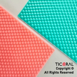 PLACA TEXTURIZADORA PUNTITOS 15 X 10.5 CM x 1